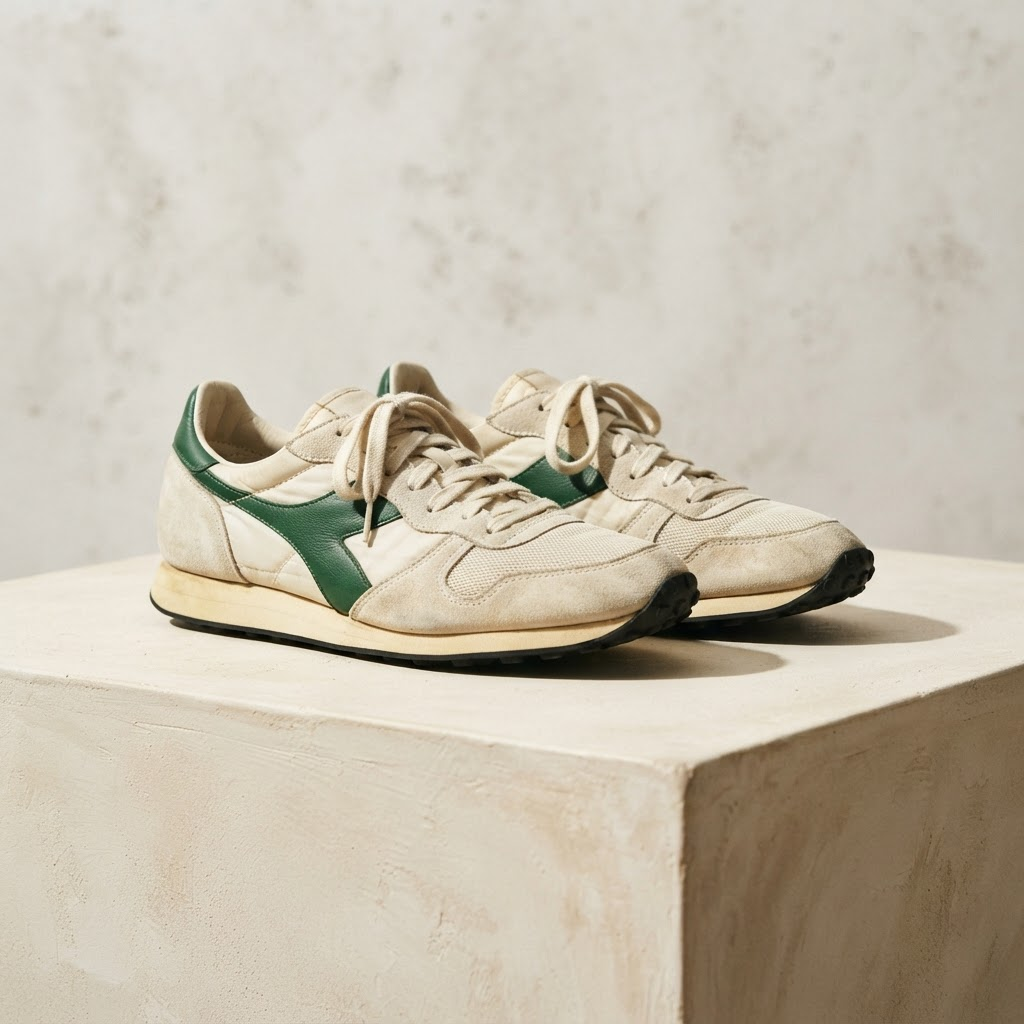 Restored vintage sneakers prepared by ReLace